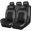 Passion88 Coprisedili Auto per Renault Captur Hybrid Shuttle 2000-2023 2024, Proteggono I Sedili Originali Dell'auto, Comodo e Traspirante, Attraente, Accessori Auto,Grey