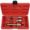 Bediffer Strumento di rimozione candelette, Kit alesatore estrattore candelette di Ricambio per impieghi gravosi per per Veicoli,Utensili manuali