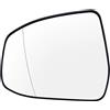 QGBKLZNZHP Specchio esterno Vetro Per Ford Per Focus MK2 MK3 2008-2018 Specchietto Retrovisore Laterale Sinistro Destro In Vetro Riscaldato Convesso Grandangolare Vetro Specchietto Retrovisore(Left)