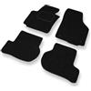 Mossa - Tappetini auto adatti per Skoda Yeti I SUV (2009-2013) 4 pz. nero S