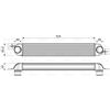 VALEO Intercooler 818661 Compatibile con: OPEL MERIVA A Großraumlimousine