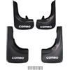 accessorypart Paraspruzzi per Opel Combo Parafanghi anteriore + posteriore 4 pezzi KIT