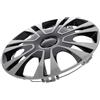 SOPOTUTU Copricerchio Ruota 13 Pollici in PP Argento per Auto | Montaggio Facile e Protezione, Stile Moderno ed Elegante, Adatto a Cerchi da 13 Pollici