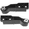 QQBIKP [Replacement] 1 Paio di Clip di Fissaggio Staffa di Montaggio for griglia paraurti 4F0807771 4F0807772 for Audi A6 C6 2005-2011 RS6 2008-2011