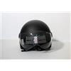 AER MOTO SPARE PARTS Casco Moto e Scooter Demi Jet OMOLOGATO AER 400 Fashion visiera elicottero (S)