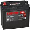 Tudor Batteria per Auto Tudor Exide 45 Ah, 12 V. dimensioni: 237 x 127 x 227. Morsetto sinistro.