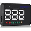 PolarLander Head Up Display HUD Proiettore di velocità per Auto sul Parabrezza HUD Display Car-Styling Tachimetro Digitale Universale per Auto