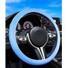 Reswish Esewalas - Coprivolante in silicone, morbido e inodore, universale, 33-38 cm, colore: blu