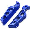 ROXTAN Accessori Moto Posteriore Passeggero Poggiapiedi Resto Del Piede Pioli Posteriore Pedali Antiscivolo Pedali Per Yamaha XMAX 125 250 300 400 Poggiapiedi (Color : Blue)