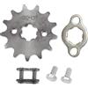 QUARKZMAN 1 Set 420 13T 17mm Anteriore Motore Pignone per Sporco Bicicletta per Mini Bicicletta ATV