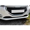 Luxyline Barra inferiore della calandra cromata per Peugeot 208 12-15 & Peugeot 208 Fase 2 15-19