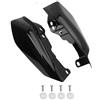 TJKIB Scudo Termico Copri Per Moto Mid-Frame Scudo Termico Deflettore Dell'aria Trim Per Ha&rley Per Touring Street Electra Glide Per Road King 2001-Più Tardi