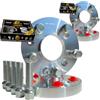 IGP IL GOMMISTA PROFESSIONISTA IGP Kit 4 Distanziali Ruote 16 + 20 mm Compatibili con A4 S4 RS4 Type B8 B9 + A5 S5 RS5 Type 8F F5 interasse 5x112 mozzo 66.5 + 20 bulloni in Acciaio Made in Italy