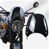 XIRADUP Parabrezza moto parabrezza per Tri&um&ph Bonneville T100 T120 T 100 T 120 Accessori 2016-2024 carenatura deflettore vento (Fumo Nero)