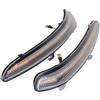 Fbxmjoa Freccia luci spiegelblinker Laterale Indicatori Direzione Dinamici LED Per Specchietti Laterali Per Peugeot 2008 208 I MK1 2013 2014 2015 2016 2017 2018 2019(Dynamic Crystal)