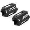 DINGZEN Tamponi Paramotore Per XL700 XL700V Per TRANSALP XL700V XL-700 Motore Del Motociclo Crash bar Protezione Paraurti Blocco Crash Bar Blocco di Protezione