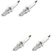 RIDE AND CUSTOM Set di 4 candele compatibili con HONDA VT 600 C SHADOW 1989-1998