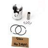 LFJbdO Moto 50cc 70cc 90cc 40.3mm 47mm 49mm Kit pistone for Fantic Caballero Casa Motard 50 AM6 Motore Minarelli a 2 tempi Parti(50cc 40.3mm)