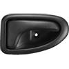 Viviance Interni Auto Plastica Nera Lati Sinistro Destro Maniglia della Porta Manopola Maniglie per Renault Clio 1999 su Megane 1998-2002 Scenic 1999-2005 - Destra