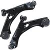 ATEC Germany 2x braccio di controllo assale anteriore sinistro e destro | Compatibile con: OPEL ADAM, CORSA D, CORSA D Kasten/Schrägheck, CORSA E, CORSA E Kasten/Schrägheck, VAUXHALL ADAM