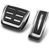 CRRYUQWWM Per Porsche Per Macan Per Macan S (facelift) 2019-2023 LHD Accessori Auto Copertura Pedale Acceleratore Freno Gas In Acciaio