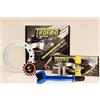 4moto Kit trasmissione catena professionale TROFEO compatibile con X-ADV 750 DCT 2017-2018 - 2019-2020 - 2021 con spazzola catena