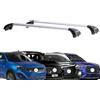 Palmaspareparts BARRE PORTATUTTO SILVER DR 5.0 6.0 7.0 F35 CON CHIAVE ANTIFURTO OMOLOGATE TUV-GS