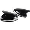 XFYESL Adatto per Mercedes Adatto per Benz Classe C GLC SE W205 X253 W222 W213 W238 Calotte copri specchietto retrovisore laterale di ricambio in carbonio nero.(Black-2)