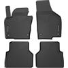 WALSER tappetini premium per auto compatibili con VW Tiguan (5N) 09/2007-07/2018, tappetini in gomma per auto 100% su misura - made in EU