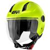 GIVI casco demi jet 11.7 giallo H117BG12757 taglia M