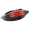 Unbekannt FANALE POSTERIORE STR8 Black Line LED, incl. funzione di indicatore di direzione per Peugeot Speedfight 2, con marchio di controllo