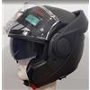 Generico CASCO MOTO REVERSIBILE MODULARE MPH ARTRA ECE 2206 NERO OPACO TAGLIA XL ECE 22 06