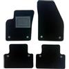 OFFICINE MILANO IL TUO STILE IN AUTO. 4 Tappetini Auto per Volvo V50 in Moquette Nero Su Misura OFFICINEMILANO. 2 Anteriori+2 Posteriori. Sistema di Fissaggio Compatibile con l'Originale. Fondo antiscivolo