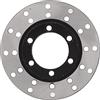 Akozon Disco Freno Anteriore, Disco del Freno della Pinza del Freno Anteriore da 130 Mm Rotore del Disco del Freno Antiusura in Lega di Metallo Per Quad da 125 150 Quad Dirt Bike ATV