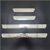 SANQIUTOU Acciaio Inox Battitacco per Auto Sticker Protezione Davanzale della Porta Protezione AntiGraffio Soglia Styling per BMW X1 U11 / X1 F48 2016-2022 2023 2024, 4 Pezzi