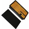Jwn Filtro aria combinato adatto per KUBOTA AIXAM Diesel 500 & More Paper Cleaner Foam Spong 16667-11080