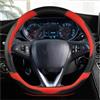 YUCHUJCGSS Copri Volante Per Opel Per Astra 2015-2021 Per Corsa Per Combo Per Mokka 2018-2021 Per Grandland X Per Insignia CT 2017-2022 Copertura Del Volante Auto D Coprivolante Auto(RED)
