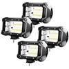 Froadp 4x 72W Fari Supplementari per Moto a LED Faro Barra Luminosa Offroad Proiettori Impermeabile IP67 Luce di Retromarcia Set Lampada da Lavoro per Camion Trattore SUV UTV ATV