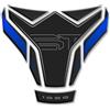 AZgraphishop PARASERBATOIO RESINA 3D COMPATIBILE CON SUZUKI GSX-S 1000 GT 2021-2022 GP-812(NWS) (Blu)