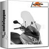 MOTOTOPGUN kappa kd3106st parabrezza clear compatibile con suzuki burgman 125 200 2006 2007 2008 2009 2010 2011 2012 2013 mototopgun