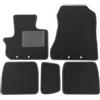 ASC Tappetini Auto Compatibili con Toyota iQ I Serie 2008-2015, Moquette con Passa Tunnel, Bordo Antiscivolo, Battitacco in Gomma