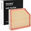 RIDEX 8A0836 Filtro aria con prefiltro Compatibilità con VOLVO XC60 II 246