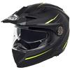 PREMIER CASCO X-TRAIL MO Y BM,NERO/GIALLO FLUO,XXL