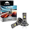 SIMONI RACING TZ7 LED Conversion iLuz Titan, kit 2 Lampadine a Led Attacco H7 - H18 di Piccole Dimensioni per Auto e Moto 6000°K Luce Bianca
