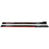 PaCsci Minigonne Laterali Auto Per Ford Per Mondeo Per Focus Per Fiesta Per ST Per RS Aletta Di Estensione Per Minigonne Laterali Auto Universali Da 2,2 M Minigonne Laterali(Red Glossy Black)