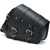 Asudaro Borsa Laterale Moto Universale, Borsa da Sella da Viaggio per Moto Portabottiglie di Olio Combustibile Borsa per Attrezzi Laterale in Pelle PU Impermeabile Lato Sinistro/Destro Tasche Laterali