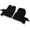 Mossa Premium tappetini auto in velluto compatibili con Ford Transit Custom (2012-2023) - tappeti auto - nero