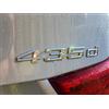 HolaDemo Emblema auto 435d decalcomania numero dietro lettere adesivo zinco badge stile 3D adatto per BMW 435d Car Model Argento
