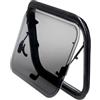 BERGER | Finestra Laterale 500x450 per Camper, Caravan e Roulotte con Vetro Oscurato, Finestre per Camper, Finestra esterna per Roulotte, Protezione UV e Privacy Garantita con Zanzariera e Oscurante