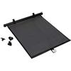 ACAN Tradineur - Tenda Avvolgibile per Finestra Auto, Parasole Laterale in Plastica, Altezza Regolabile, Fissaggio con 3 Ventose, Protezione UV, Intimità (Nero, 40 x 45 cm)